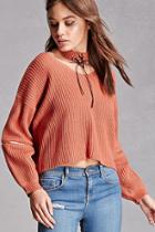 Forever21 Haute Rogue Ribbed Knit Sweater
