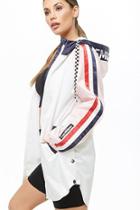 Forever21 Members Only Colorblock Longline Jacket