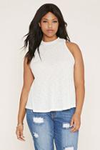 Forever21 Plus Women's  Plus Size High-neck Tank
