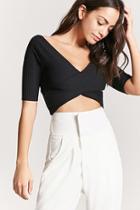 Forever21 Cropped Wrap Top
