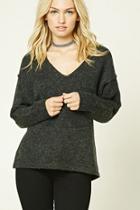 Forever21 Contemporary Marled Sweater