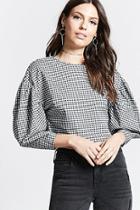 Forever21 Gingham Crop Top
