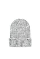Forever21 Fold-over Marled Knit Beanie