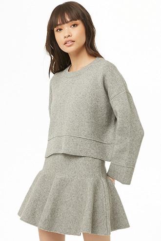 Forever21 Shaci Drop-waist Skirt
