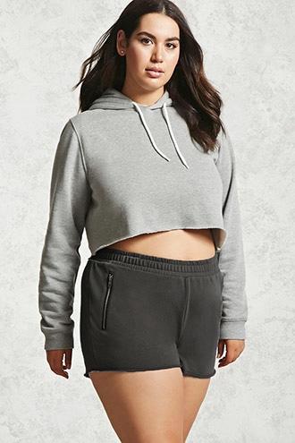 Forever21 Plus Size French Terry Shorts