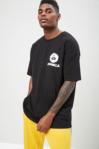 Forever21 Corella Face Graphic Tee