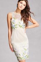 Forever21 Lilibet Floral Sheer Mesh Dress