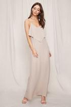 Forever21 Pretty By Rory Flounce Maxi Dress