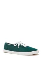 Forever21 Women's  Emerald Low-top Canvas Sneakers
