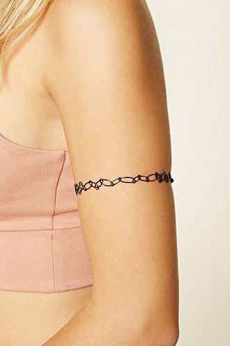 Forever21 Tattoo Bracelet Set