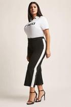 Forever21 Plus Size Stripe Ankle Pants