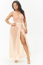 Forever21 Oh La La Cheri Lace Duster Robe