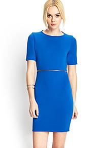 Forever21 Zippered Sheath Dress
