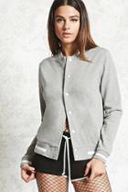 Forever21 French Terry Bomber Jacket