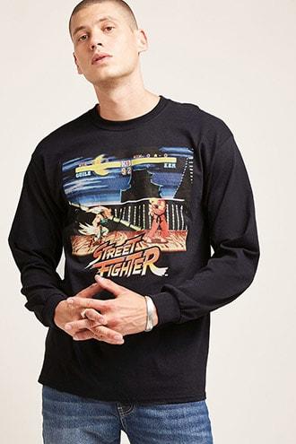 Forever21 Street Fighter Graphic Tee