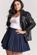 Forever21 Plus Size Accordion Pleated Mini Skirt