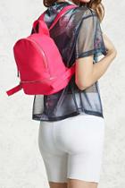 Forever21 Neon Nylon Mini Backpack
