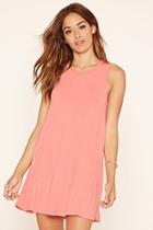 Forever21 Women's  Pink Knit Mini Dress