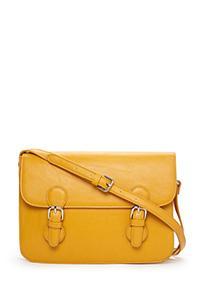 Forever21 Runaround Faux Leather Satchel