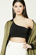 Forever21 One-shoulder Crop Top