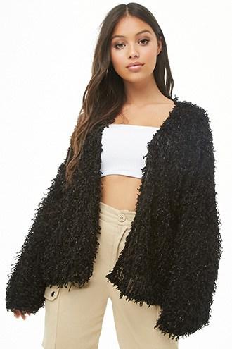 Forever21 Shaggy Fringe Cardigan