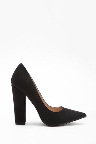 Forever21 Shoe Republic Faux Leather Pumps
