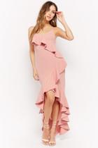 Forever21 Ruffled High-low Prom Dress
