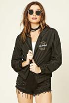 Forever21 Women's  Backstage Passes Windbreaker