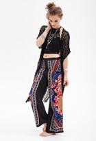 Forever21 Abstract Geo Wide-leg Pants