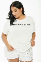 Forever21 Plus Size No Bra Club Graphic Tee