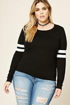 Forever21 Plus Size Stripe Sweater