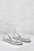 Forever21 Holographic Clear Sandals