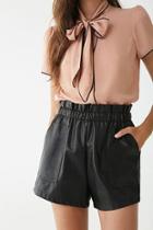 Forever21 Neck-tie Chiffon Top