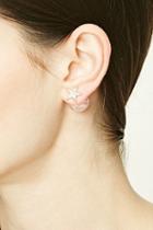 Forever21 Iridescent Star Dual Studs