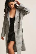 Forever21 Glen Plaid Trench