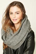 Forever21 Marled Knit Infinity Scarf