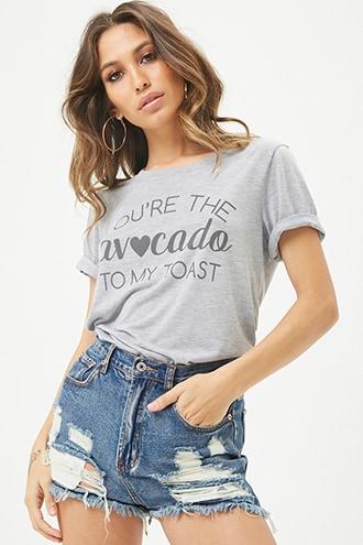 Forever21 Avocado Toast Graphic Tee