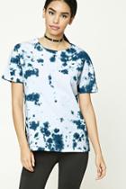 Forever21 Tie-dye Boxy Tee