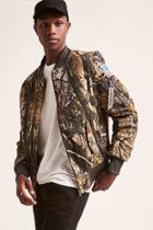 Forever21 American Stitch Camo Bomber Jacket