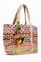 Forever21 Colorful Woven Tote