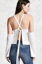 Forever21 Halter Split-back Top