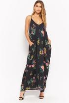 Forever21 Floral Cami Cocoon Dress