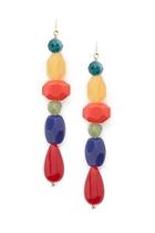 Forever21 Colorful Beaded Drop Earrings