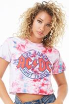 Forever21 Acdc Tie-dye Graphic Tee
