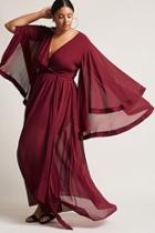 Forever21 Plus Size Chiffon Kaftan Gown