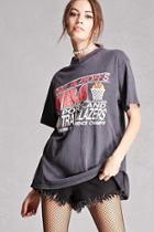 Forever21 Repurposed Trail Blazers Split-back Tee