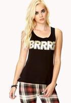 Forever21 Too Cool Twisted Back Tank