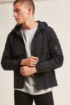 Forever21 Zip-vent Hooded Jacket