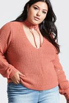Forever21 Plus Size Cutout Sweater