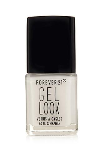 Forever21 White Gel Look Nail Polish